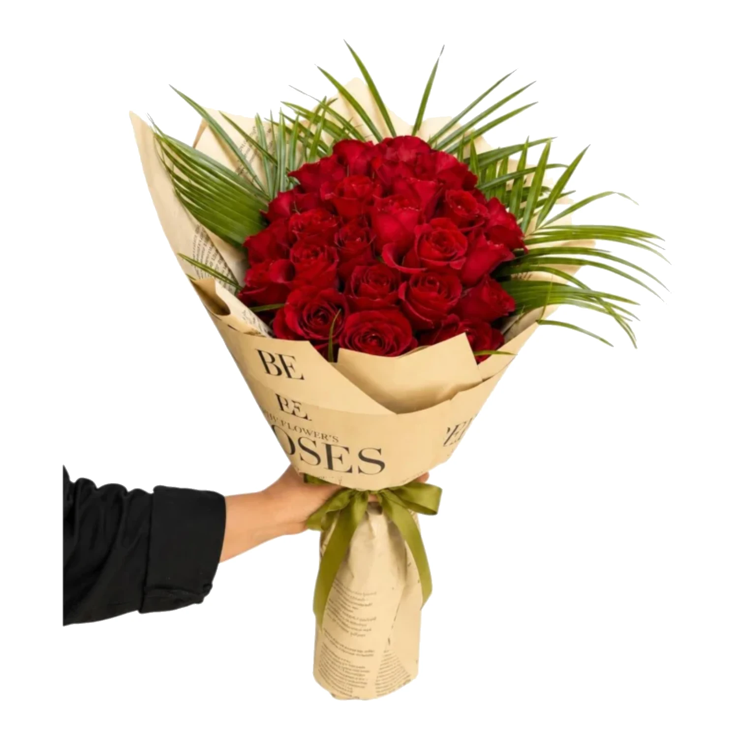 Bold Romance Red Rose Bouquet