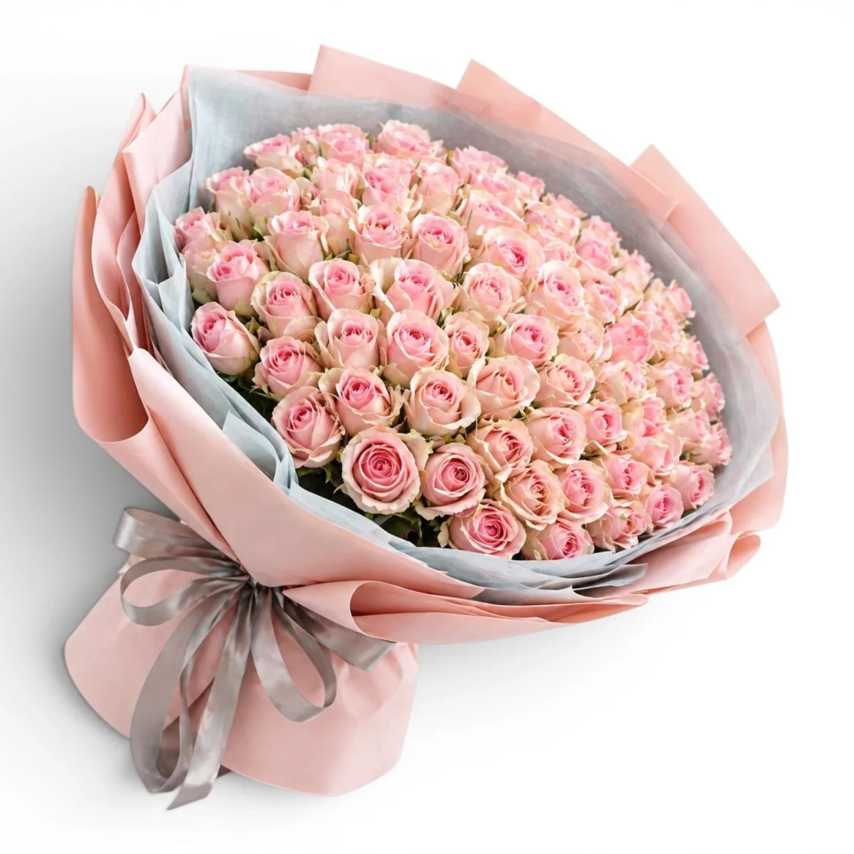Premium Pembe Gül Buketi