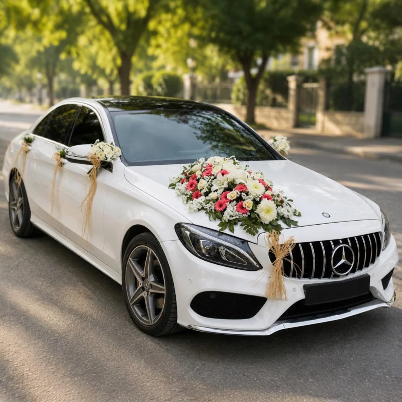 Özel Butik Gelin arabası Süsleme